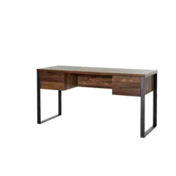 Schreibtisch 152,4/60/76,2 cm in Eichefarben