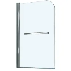 Badewannenaufsatz E1480C Metall, Glas