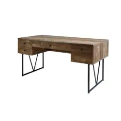 Schreibtisch 160/73/77,5 cm in Eichefarben