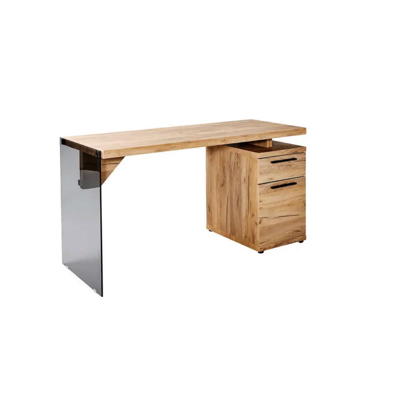Schreibtisch 141,8/74/55 cm in Eichefarben