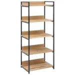 XXXLutz Lauterach - Ihr M&ouml;belhaus bei Bregenz Regal 60/155/43 cm Schwarz, Wildeiche