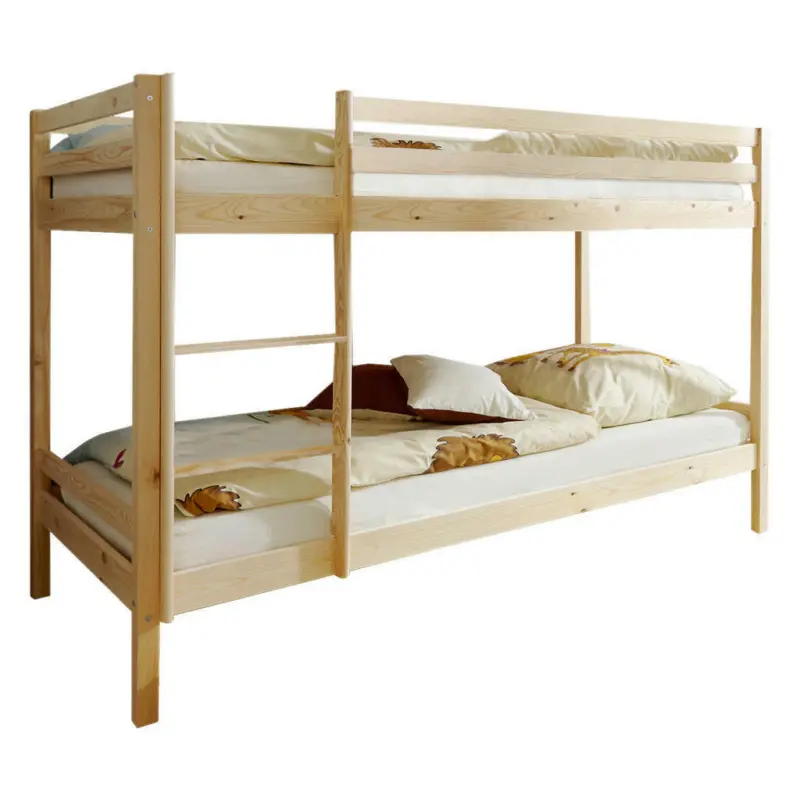 Etagenbett 90/200 cm Naturfarben