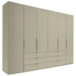 Kleiderschrank in Grau