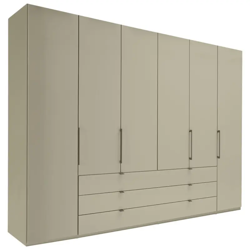 Kleiderschrank in Grau