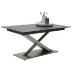 XXXLutz Lauterach - Ihr M&ouml;belhaus bei Bregenz Esstisch in Metall, Glas, Keramik 160-210/100/77 cm