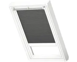 Velux Plissee-Faltstore elektrisch graphitgrau uni FML MK10 1274S