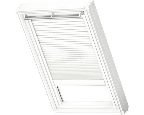 Velux Plissee-Faltstore elektrisch weiß uni FML PK08 1016SWL