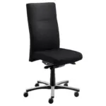 XXXLutz Lauterach - Ihr M&ouml;belhaus bei Bregenz Drehstuhl in Webstoff Schwarz, Alufarben