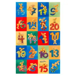 Kinderteppich Felix der Hase