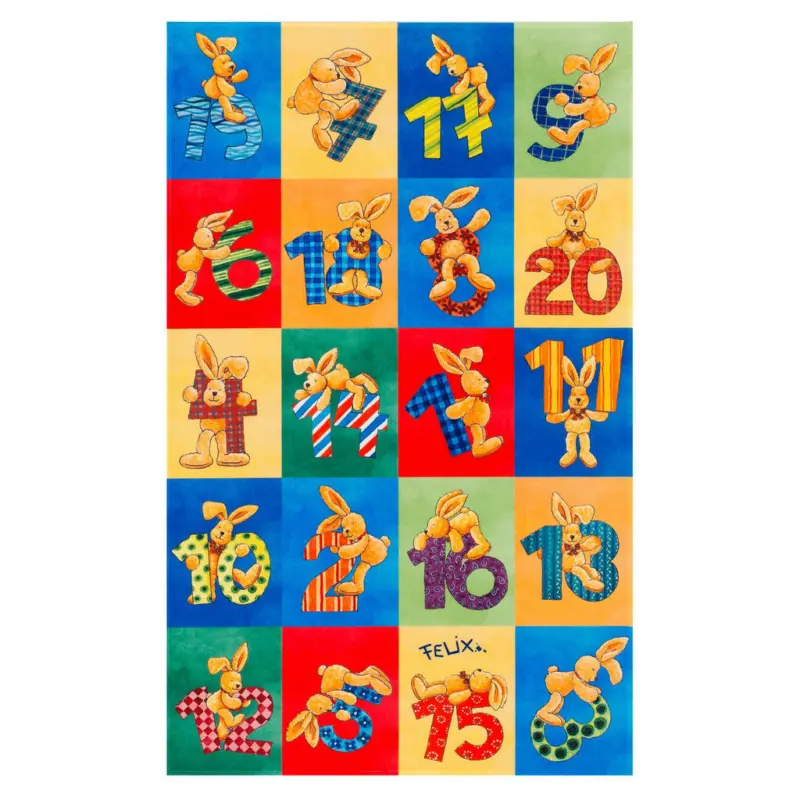 Kinderteppich Felix der Hase