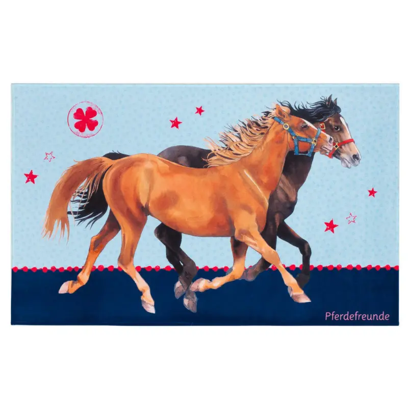 Kinderteppich Pferdefreunde