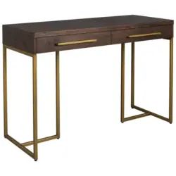 Konsole in Holz, Metall 120/45/78 cm