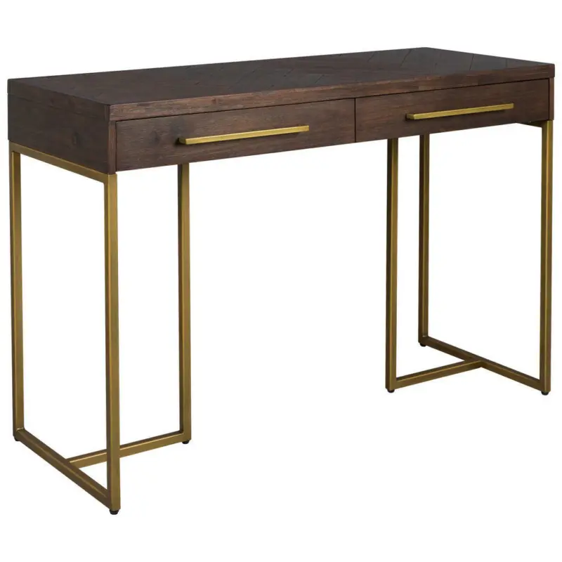 Konsole in Holz, Metall 120/45/78 cm
