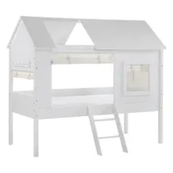 Hausbett 90/200 cm in Weiß