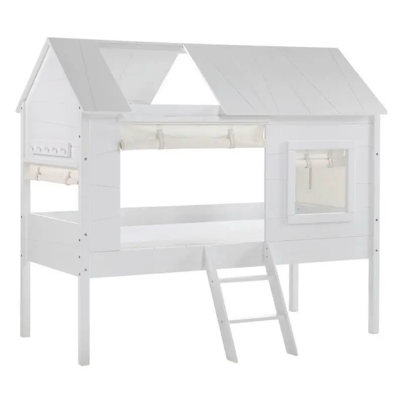 Hausbett 90/200 cm in Weiß