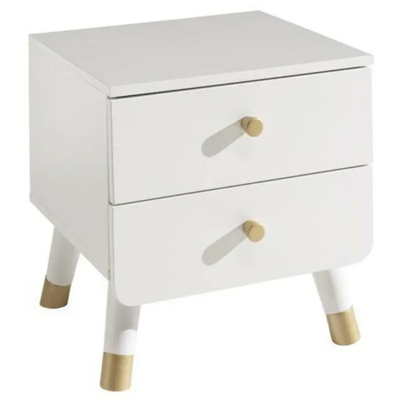 Kindernachtk&auml;stchen in Wei&szlig;