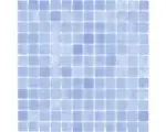 Hornbach Glasmosaik VP110PAT 31,6x31,6 cm für Poolbau blau matt