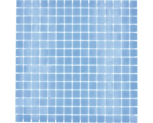 Glasmosaik GM A 31P 32,7x30,5 cm für Poolbau blau