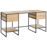 XXXLutz Lauterach - Ihr M&ouml;belhaus bei Bregenz Schreibtisch 155/60/75,5 cm in Eichefarben