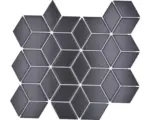 Hornbach Keramikmosaik POV 05 26,6x30,5 cm schwarz