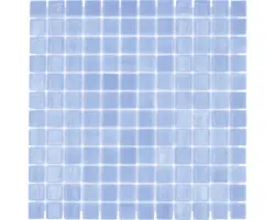 Glasmosaik VP110PUR 31,6x31,6 cm für Poolbau blau