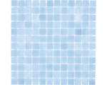 Hornbach Glasmosaik VP501PAT 31,6x31,6 cm für Poolbau blau matt
