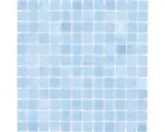 Hornbach Glasmosaik VP501PAT 31,6x31,6 cm für Poolbau blau matt
