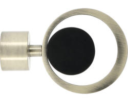 Endstück Kreis für Chic Metall Black Line gold Ø 28 mm 1 Stk.