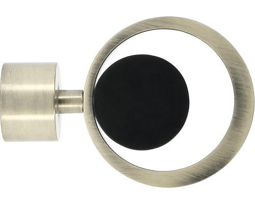 Endstück Kreis für Chic Metall Black Line gold Ø 28 mm 1 Stk.