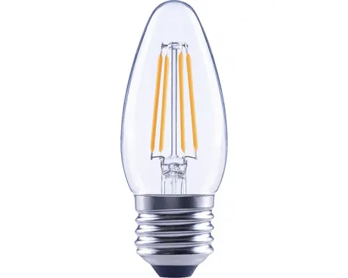 FLAIR LED Kerzenlampe dimmbar C35 E27/2,2W(25W) 250 lm 2700 K warmweiß klar