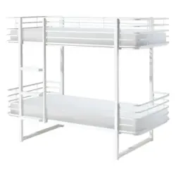 Etagenbett 90/200 cm Weiß