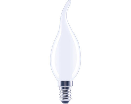 FLAIR LED Kerzenlampe dimmbar CL35 E14/2,2W(25W) 250 lm 2700 K warmweiß matt Windstoß Kerzenlampe