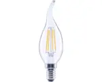 Hornbach FLAIR LED Kerzenlampe dimmbar CL35 E14/2,2W(25W) 250 lm 2700 K warmweiß klar Windstoß Kerzenlampe
