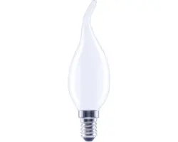 FLAIR LED Kerzenlampe dimmbar CL35 E14/6W(60W) 806 lm 2700 K warmweiß matt Windstoß Kerzenlampe