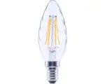 Hornbach FLAIR LED Kerzenlampe gedreht dimmbar CT35 E14/2,2W(25W) 250 lm 2700 K warmweiß klar