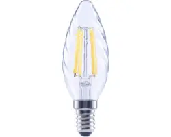 FLAIR LED Kerzenlampe gedreht dimmbar CT35 E14/5,5W(60W) 806 lm 2700 K warmweiß klar