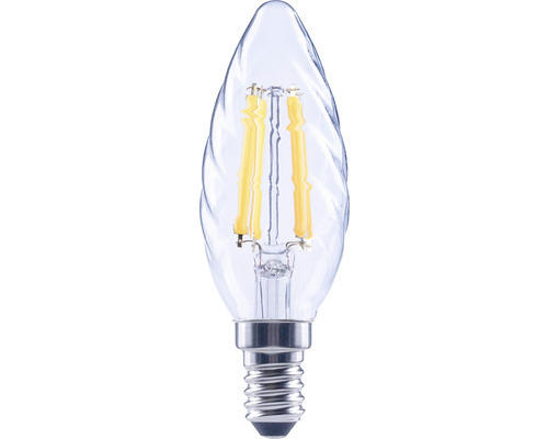 FLAIR LED Kerzenlampe gedreht dimmbar CT35 E14/5,5W(60W) 806 lm 2700 K warmweiß klar