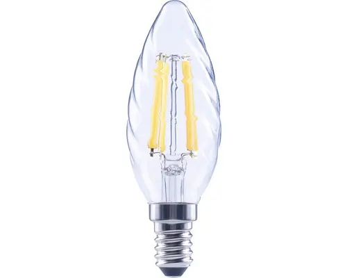 FLAIR LED Kerzenlampe gedreht dimmbar CT35 E14/5,5W(60W) 806 lm 2700 K warmweiß klar