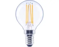 FLAIR LED Tropfenlampe dimmbar G45 E14/4W(40W) 470 lm 2700 K warmweiß klar