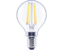 FLAIR LED Tropfenlampe dimmbar G45 E14/5,5W(60W) 806 lm 2700 K warmweiß klar