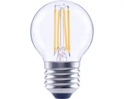 FLAIR LED Tropfenlampe dimmbar G45 E27/2,2W(25W) 250 lm 2700 K warmweiß klar