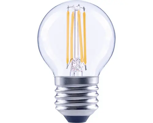 FLAIR LED Tropfenlampe dimmbar G45 E27/4W(40W) 470 lm 2700 K warmweiß klar