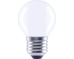 FLAIR LED Tropfenlampe dimmbar G45 E27/6W(60W) 806 lm 2700 K warmweiß matt
