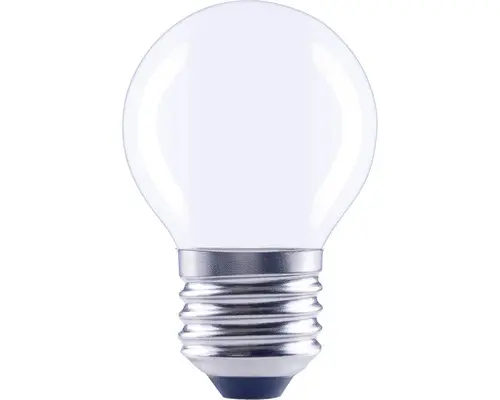 FLAIR LED Tropfenlampe dimmbar G45 E27/6W(60W) 806 lm 2700 K warmweiß matt