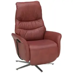 Relaxsessel in Leder Braun