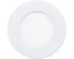 Hornbach LED Einbauleuchte Eglo FUEVA 5 2,7 W 3000 K 1-flammig Ø 86 mm weiß IP 20 1 Stück
