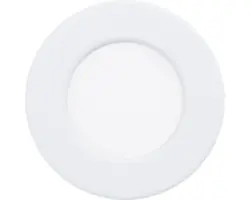 LED Einbauleuchte Eglo FUEVA 5 2,7 W 3000 K 1-flammig Ø 86 mm weiß IP 20 1 Stück