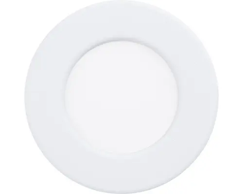 LED Einbauleuchte Eglo FUEVA 5 2,7 W 3000 K 1-flammig Ø 86 mm weiß IP 20 1 Stück