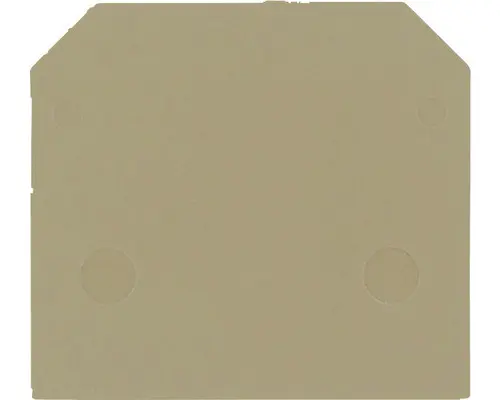 Abschlussplatte SAK 2.5 36,5x31,1 mm beige