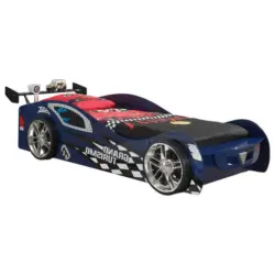 Autobett 90/200 cm in Blau